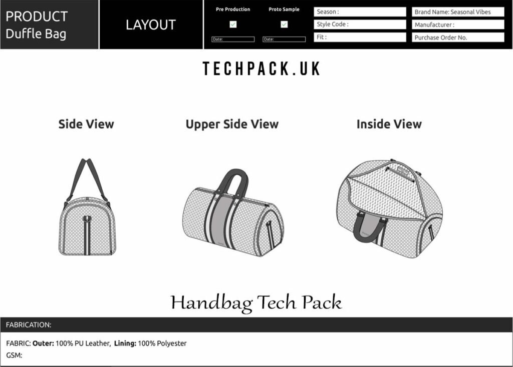 Handbag Tech Pack